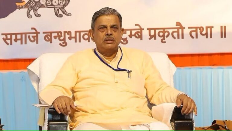 Dattatreya Hosabale re-elected as RSS Sarkaryawah