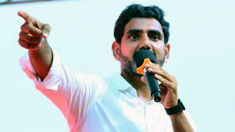 Lokesh Promise To Make Mangalagiri, A Symbol Of Development