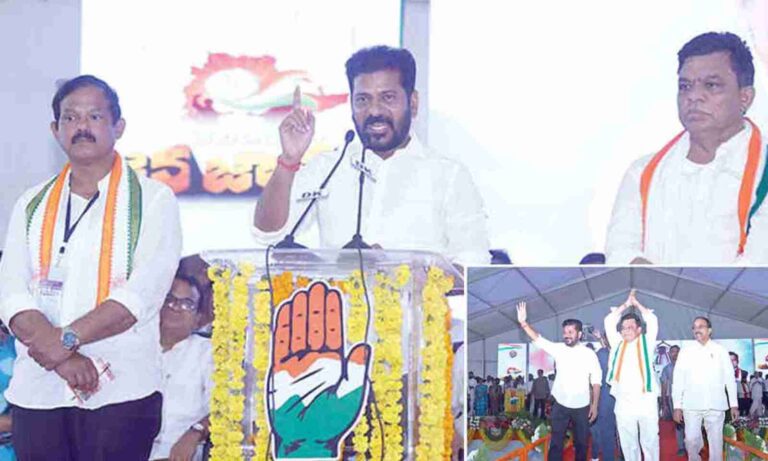 Revanth Says KCR’s `Dark Deal’ With Modi To Save Kavitha From Liquor Scam