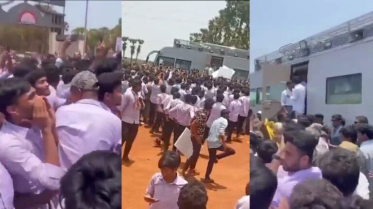 Students Suspended For `Jai Pawan’ Slogans Infront Of CM Jana