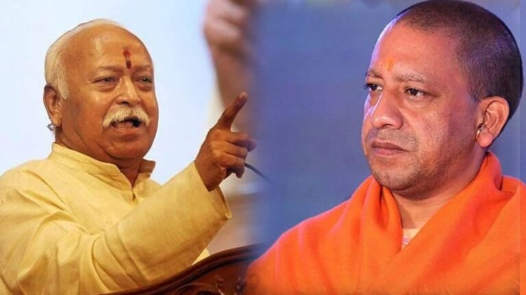 Yogi Adityanath Meetings With RSS Chief Raising Eyebrows In Modi Camp