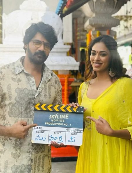 Naveen Chandra’s Next with Skyline Movies: Begins with Pooja Ceremony