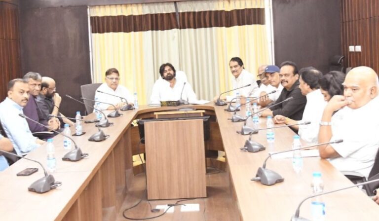 Renowned Tollywood Producers Convene with AP Deputy CM Pawan Kalyan