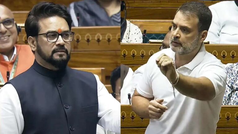 A Caste Remark By BJP MP on Rahul Gandhi In Lok Sabha Led To An Ugly Spat