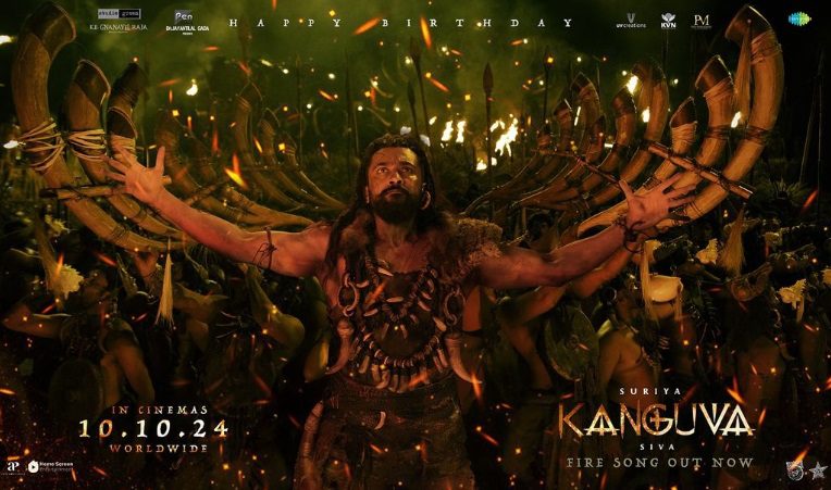 Suriya Blazes In Kanguva’s ‘Fire Song’