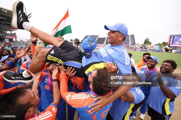Gavaskar Calls for Bharat Ratna for Rahul Dravid After India’s T20 World Cup Victory