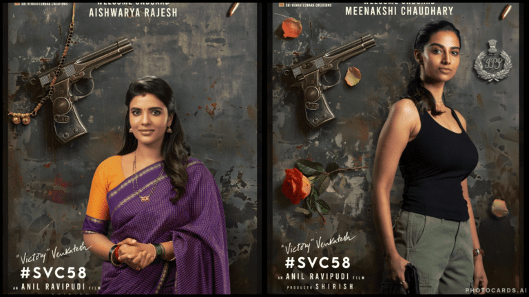 Venky extends a gracious welcome to the lead female co-stars joining #SVC58