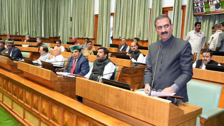 No salary, perks For Himachal MLAs, Including CM, For 2 Months