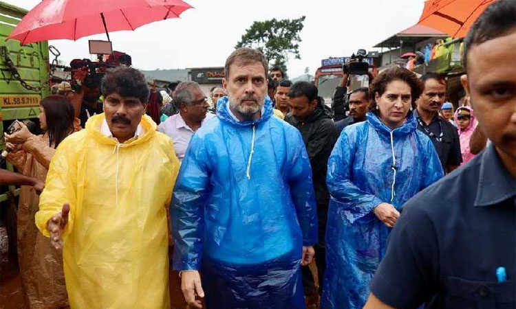 Rahul Gandhi Termed Wayanad Landslides A National Disaster