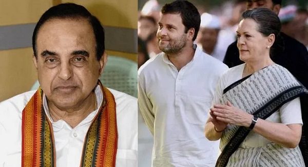 Dr Swamy Asks Is Modi Blackmailed By Sonia In Rahul’s British Passport Issue?