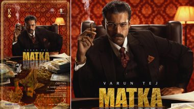 Varun Tej Transforms into a Gambler-Turned-Kingpin in Matka: First Look Stuns Fans