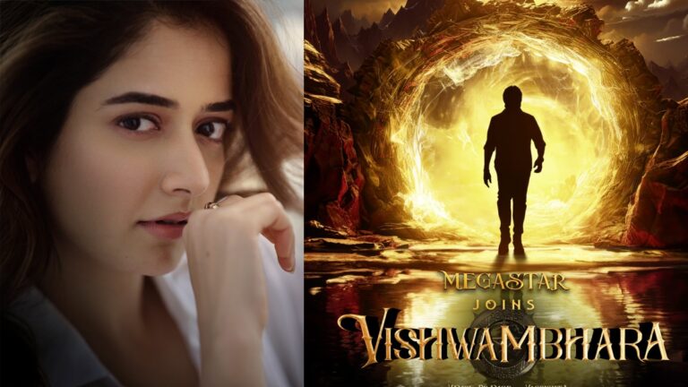 Ashika Ranganath Revealed in Elegant New Poster for Megastar’s ‘Vishwambhara’