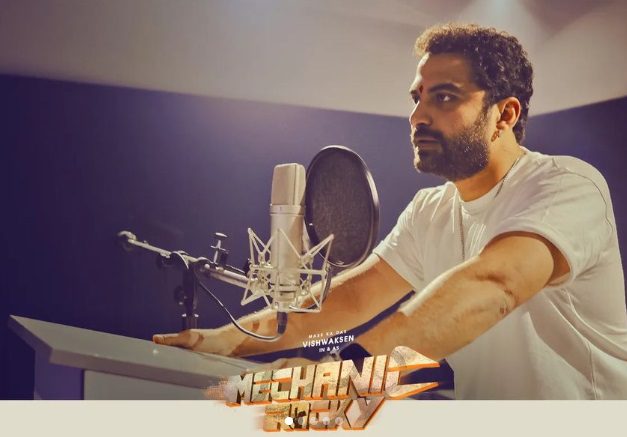 Vishwak Sen Begins Dubbing For His Next ‘Mechanic Rocky’