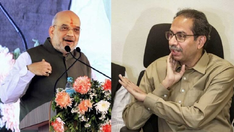 Uddhav Thackeray Calls Amit Shah political Descendant of Abdali