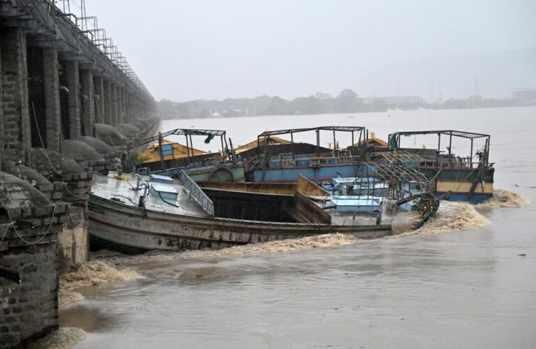 YCP Conspiracy Behind Boats Crashing Into Prakasam Barrage Gates?