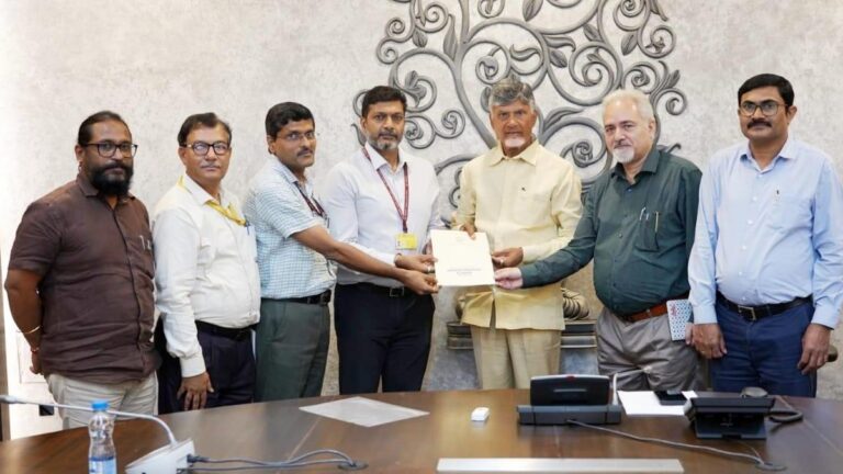 Central Team Meets AP CM Chandrababu to Discuss Flood Damage