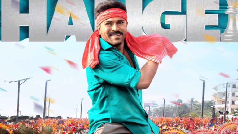 Ram Charan’s Funky Look From Game Changer Revealed