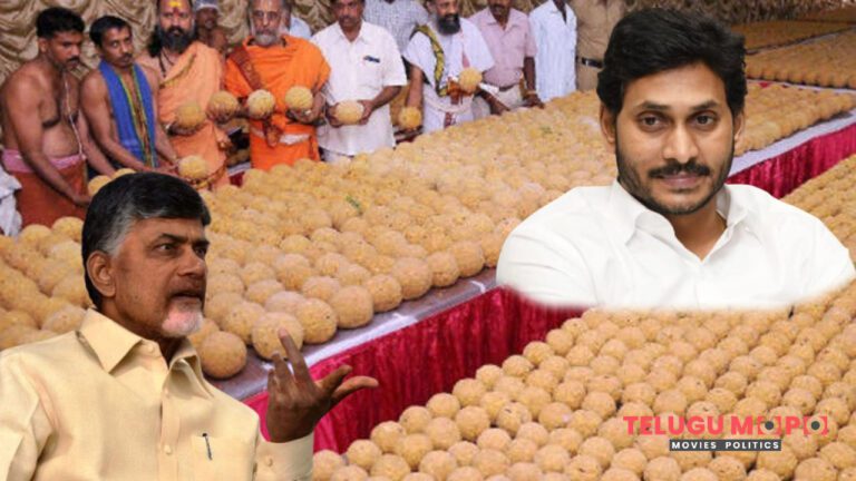 Chandrababu slams Jagan’s used animal fats to prepare Tirupati Laddu prasadam