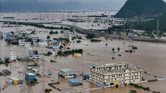 Flood Threat Increasing To Vijayawada From Both sides