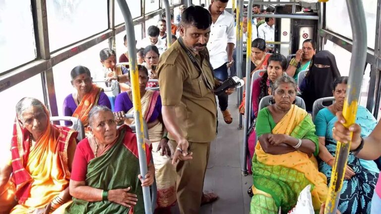 83 crore women Avail Free Bus Ride so Far In Telangana