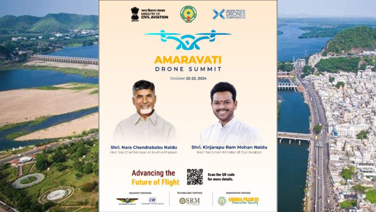 “Soaring into the Future: Amaravati’s Exciting Drone Summit Begins October 22!”