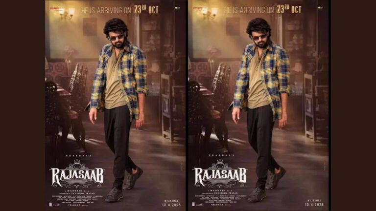 The Raja Saab: Makers Share Prabhas’ Stylish Avatar In Latest Poster