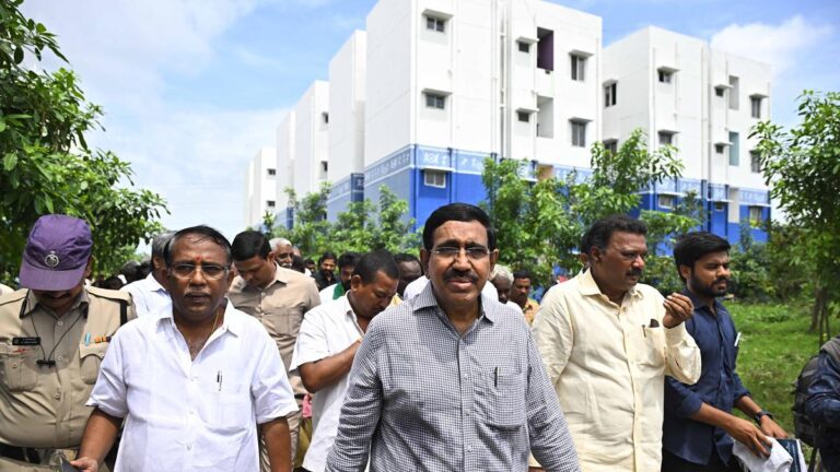 Minister Narayana slams Jagan Destroyed TIDCO Houses Built By TDP Regime