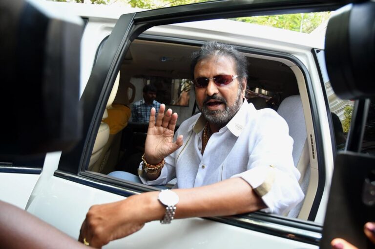 Manchu Mohan Babu Hospitalized After Family Dispute; Police Seize Firearms