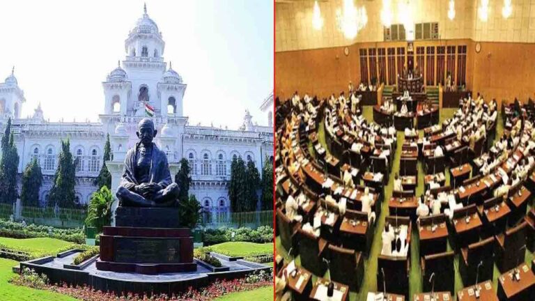 Telangana Assembly sessions Begins From December 9th