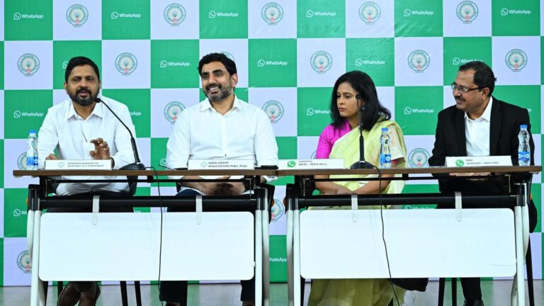 ‘Mana Mitra’ WhatsApp Governance Platform to Empower Citizens: Nara Lokesh