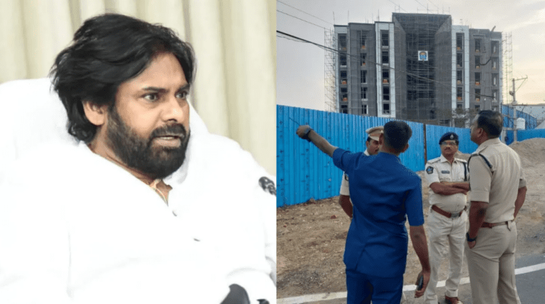 Row over Pawan Kalyan’s security After A Mysterious Drone Fly over His camp office