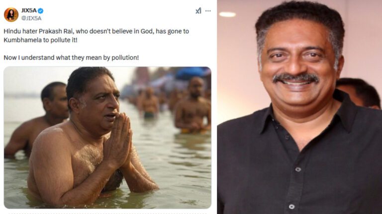 Prakash Raj Responds to Fake Photo Allegation Regarding Kumbh Mela