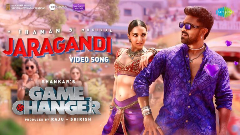  ‘Game Changer’ Team Releases ‘Jaragandi’ Song Video Featuring Ram Charan