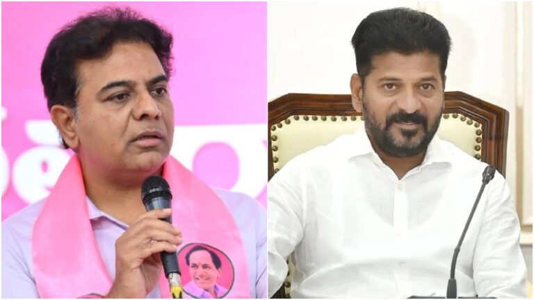 Revanth Reddy Unveils Congress Promises For Delhi Polls; KTR Hits Back