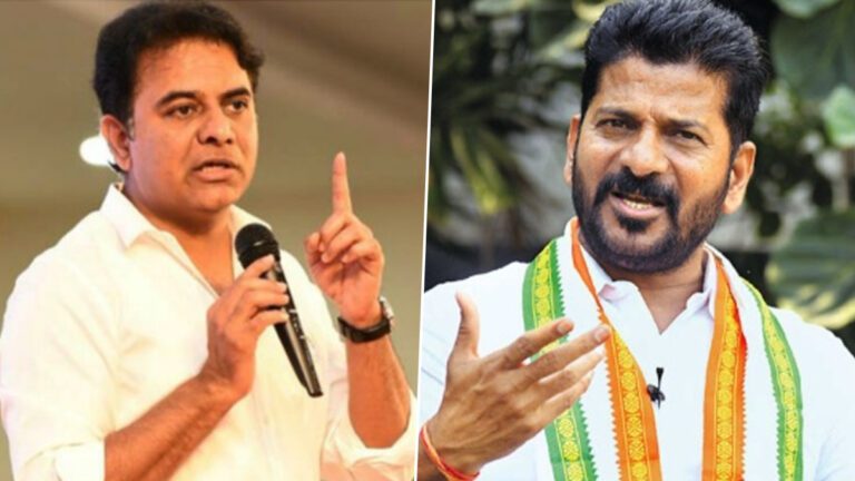 KTR slams Revanth Reddy Doing Dramas In The Name of schemes Due To Sapanch polls