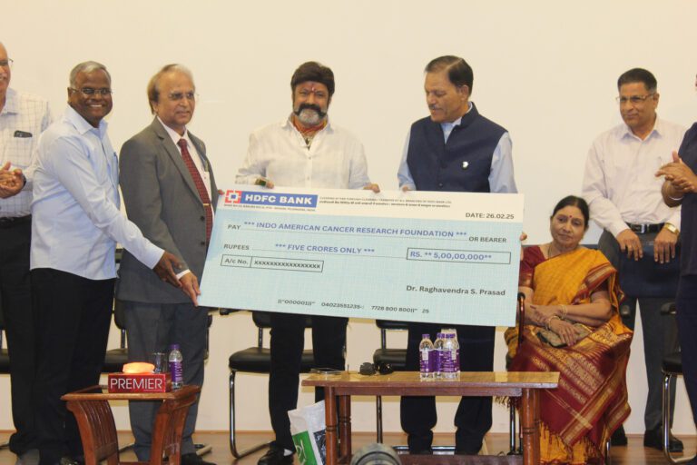 Basavatarakam Cancer Institute To Focus on Advanced Research, NRI couple Donates Rs 10 crore