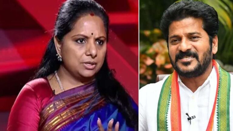 Kalvakuntla Kavitha Praises Chandrababu, Urges Revanth Reddy to Fight for Chili Farmers