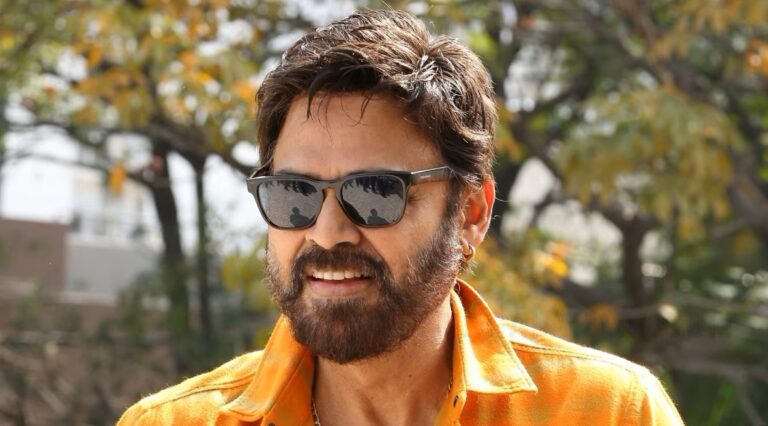 Venkatesh Gets Emotional at ‘Sankranthiki Vastunnam’ Victory Celebrations