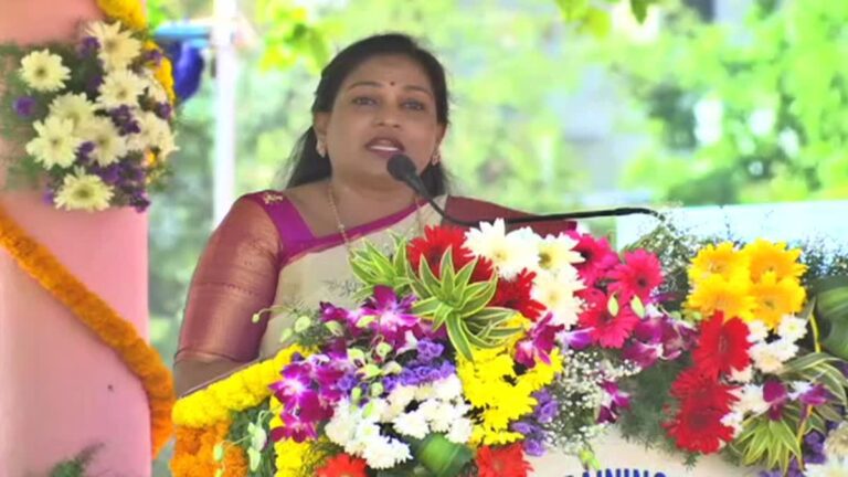 Home Minister Anitha says Those who commit crimes should punished within 100 Days