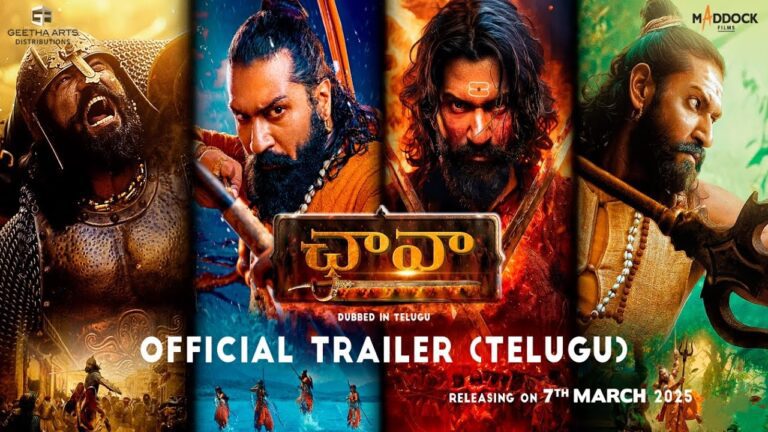 Vicky Kaushal’s Chhaava Telugu Release on March 7 – Action-Packed Trailer Out  