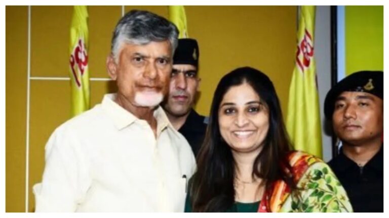 TDP Bowing To RSS pressure, suspended Its women Leader?