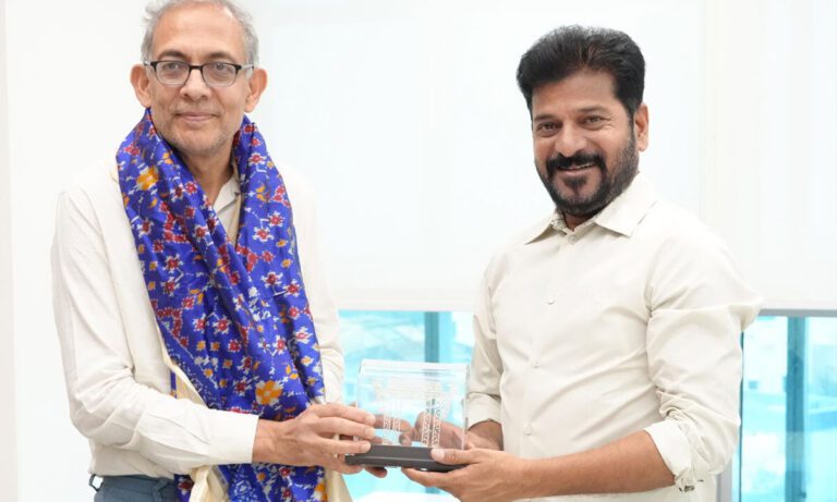 Nobel Laureate Prof Abhijit Banerjee Appreciates CM Revanth Reddy For Moving Forward with A Great vision
