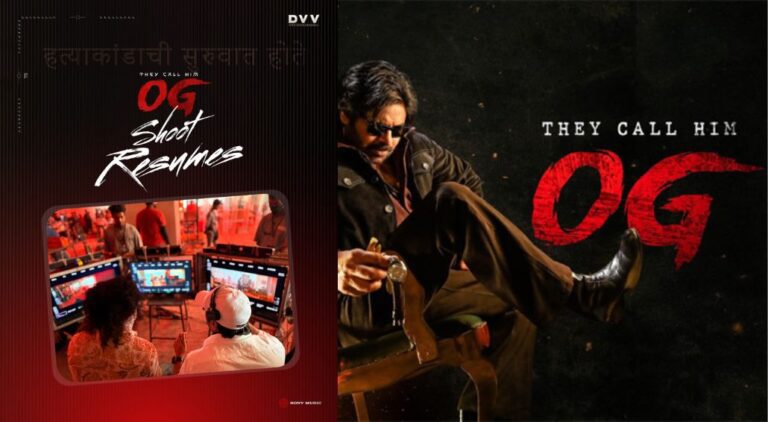 ‘ఓజి’ సెట్స్ లోకి ఆంధీ ఆగమనం..