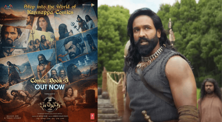 Kannappa Promotions Go Global with Comic Series, US Tour