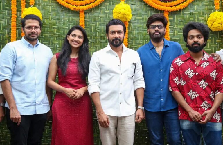 Suriya’s Telugu Debut with Venky Atluri Officially Launched In Hyderabad