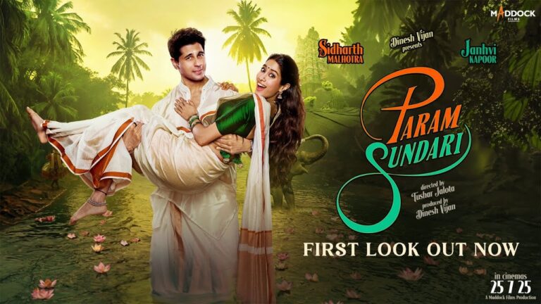 Param Sundari First Look: Janhvi and Siddharth Bring Back Bollywood Rom-Com Magic
