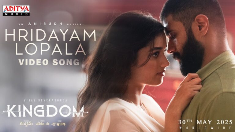 Vijay Deverakonda’s ‘Kingdom’ Releases Romantic Track Ahead of Grand Release