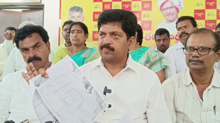 Minister Kollu Ravindra Targets Perni Nani Over Land Scam Allegations
