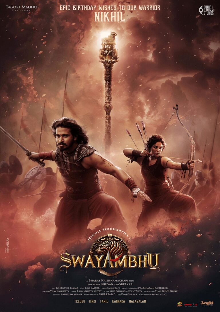 Nikhil Siddhartha’s Pan-India Film Swayambhu Gains Momentum with New Birthday Poster