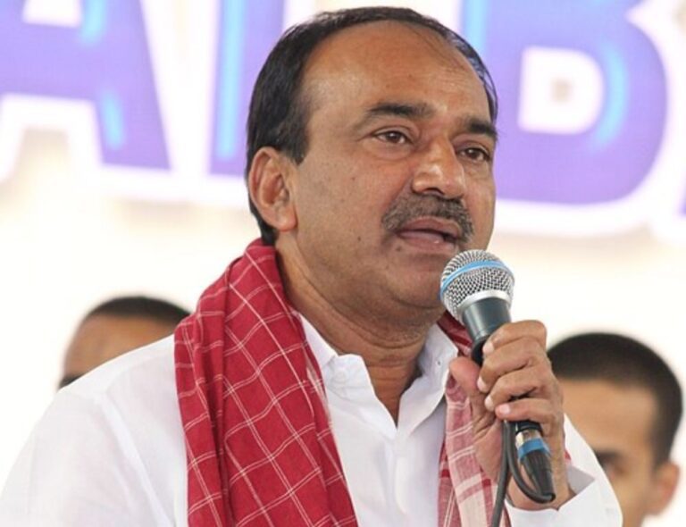 Etala Rajender said Before Kaleshwaram Commission only KCR, Harish Rao Have Entire Information